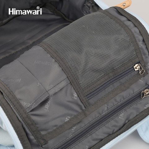 Plecak młodzieżowy do szkoły i pracy beżowo-granatowy - Himawari