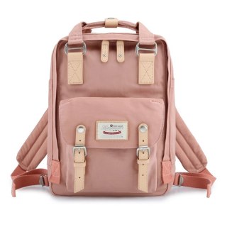 Stylowy plecak różowy na laptopa z przegródkami - Himawari