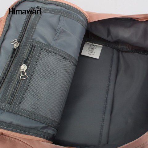 Stylowy plecak różowy na laptopa z przegródkami - Himawari
