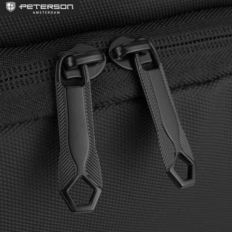 Pojemny plecak na laptopa z portem USB - Peterson