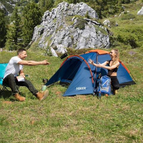 NC6010 NIEBIESKI NAMIOT KEMPINGOWY HIKER NILS CAMP