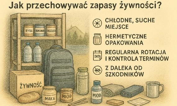 Jak przechowywać zapasy żywności w domu? Praktyczny poradnik